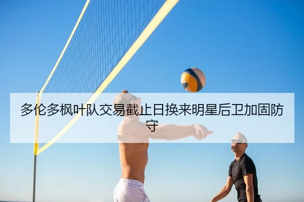 多伦多枫叶队交易截止日换来明星后卫加固防守